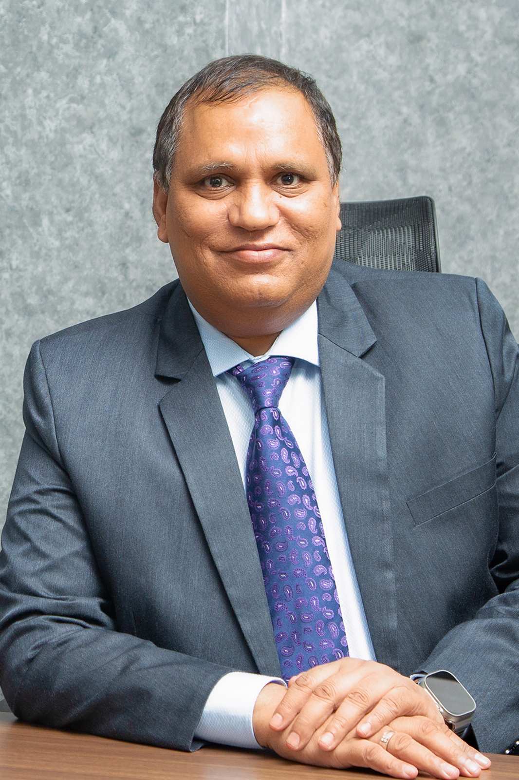 Munshi Khan CEO Founder Portrait- Team page