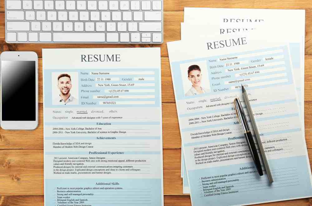 Resume Format for Freshers