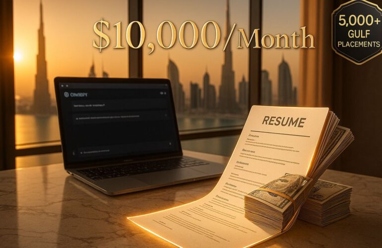 ChatGPT Prompt To Make $ 10000 Month From Your Resume