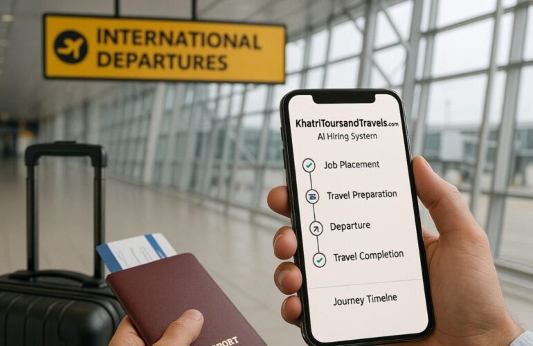 AI Hiring System From Job Pick to Airport All in One System