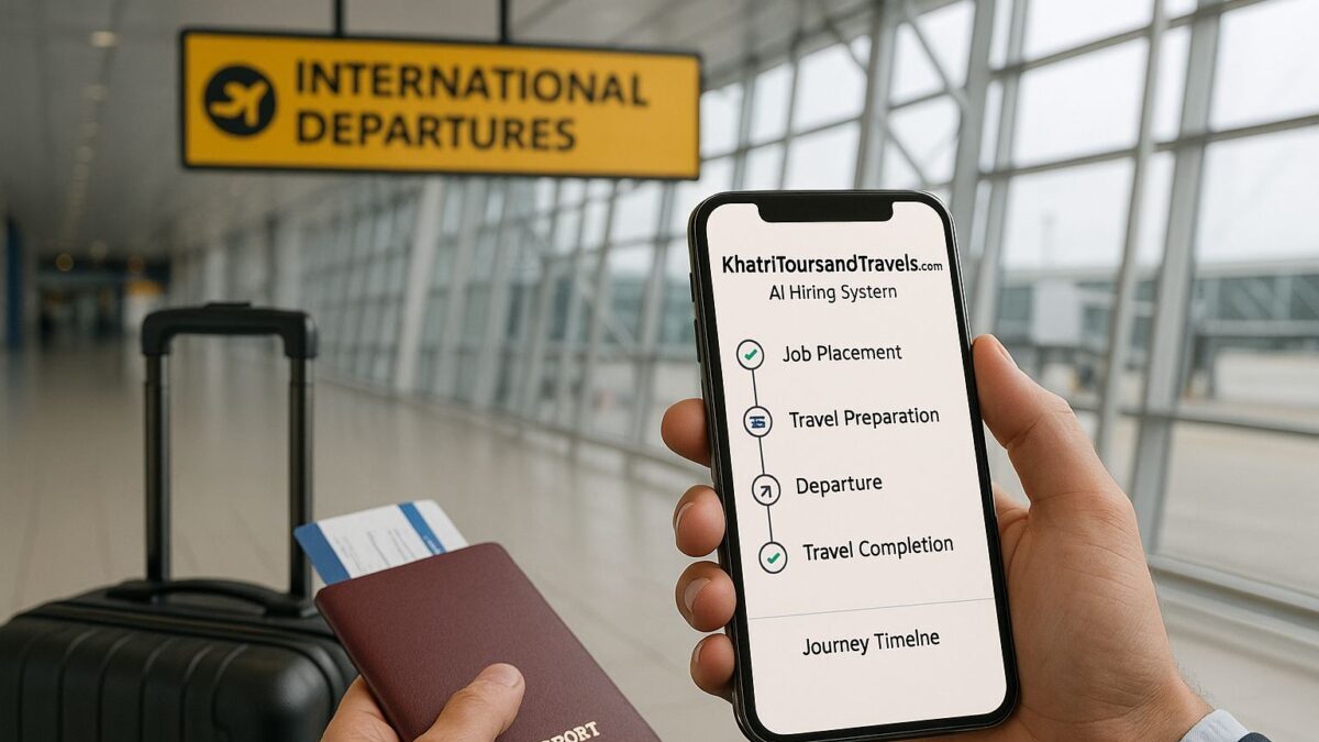 AI Hiring System From Job Pick to Airport All in One System