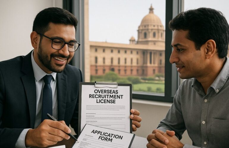 How to Get Overseas Recruitment License in India 2025 Guide